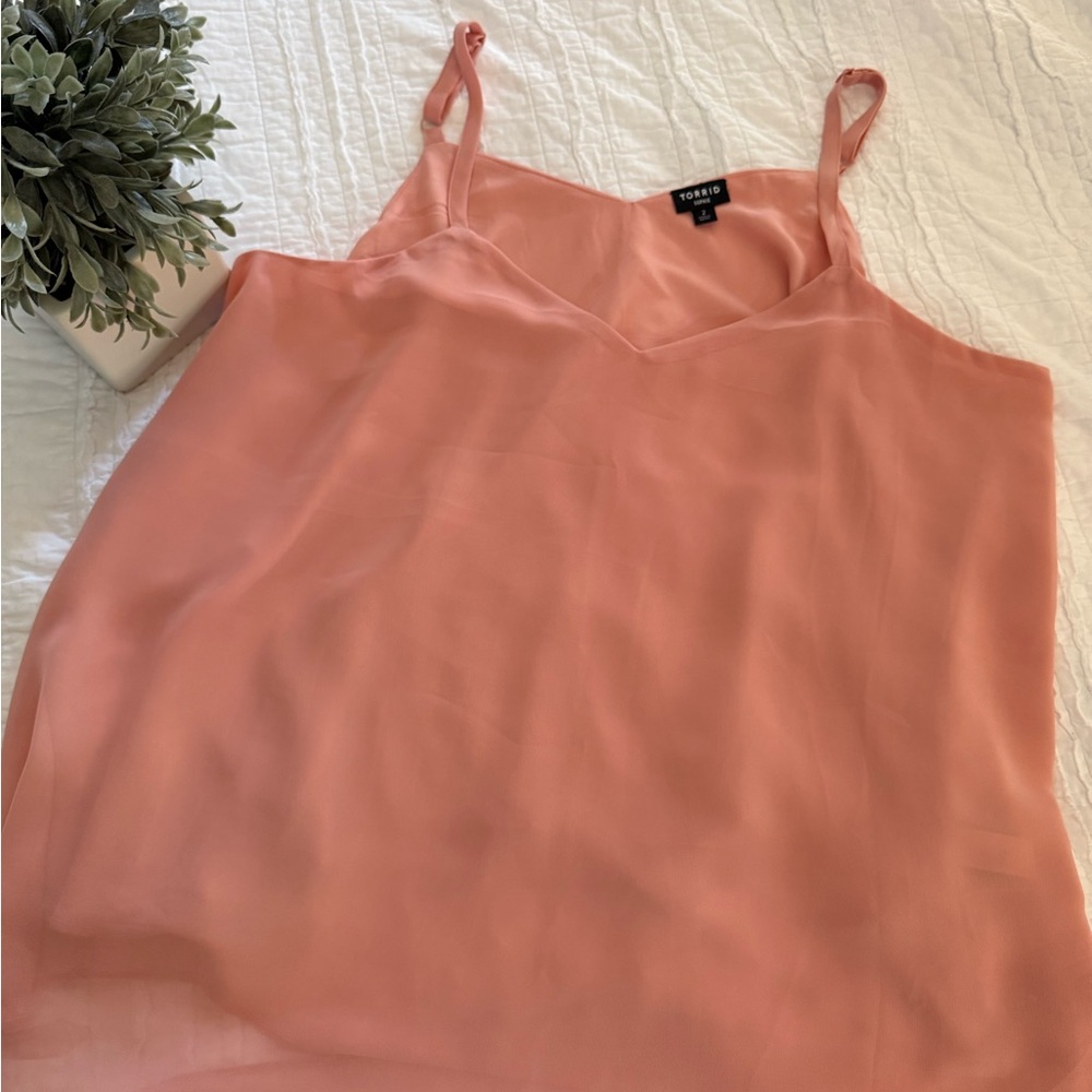 Torrid Peach Camisole Top